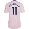 Fotbalové dres Arsenal Martinelli 11 Alternativní 2022-23 Krátký Rukáv